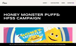Preview of the Honey Monster Puffs Case Study