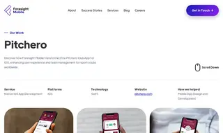 Preview of the Pitchero Case Study