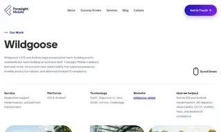 Preview of the Wildgoose Case Study