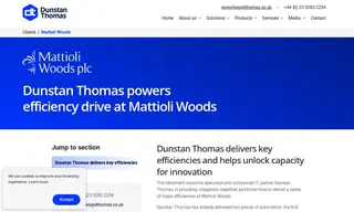 Preview of the Mattioli Woods Case Study