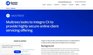 Preview of the Multrees Investor Services Case Study
