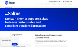 Preview of the Saltus Investment Management Case Study
