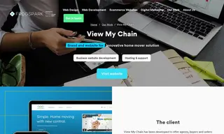 Preview of the View My Chain Case Study