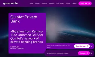 Preview of the Quintet Private Bank Case Study
