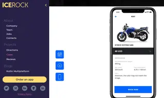 Preview of the First Motorcycle Sharing Service in Russia Case Study
