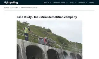 Preview of the Industrial Demolition Company Case Study