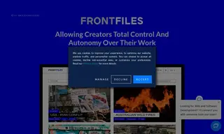 Preview of the FrontFiles Case Study