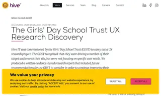 Preview of the The Girls' Day School Trust Case Study