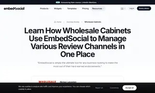 Preview of the Wholesale Cabinets Case Study