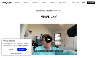 Preview of the MNML Golf Case Study
