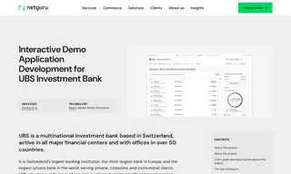 Preview of the UBS Investment Bank Case Study