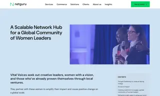 Preview of the Vital Voices Global Partnership Case Study