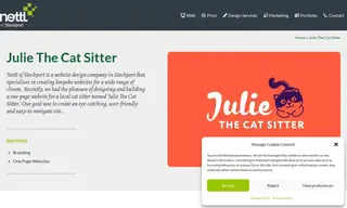 Preview of the Julie the Cat Sitter Case Study