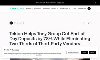 Preview of the Tony Group Case Study