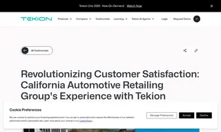 Preview of the California Automotive Retailing Group Case Study