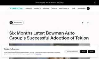 Preview of the Bowman Auto Group Case Study