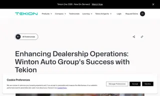 Preview of the Winton Auto Group Case Study