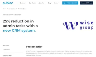 Preview of the The Wise Group Case Study