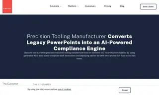 Preview of the Precision Tooling Manufacturer Case Study