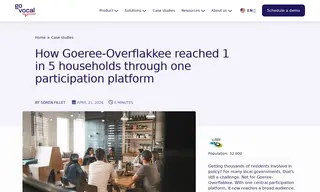 Preview of the Goeree-Overflakkee Case Study