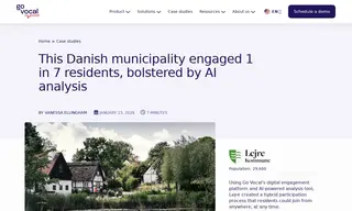 Preview of the Lejre Municipality Case Study