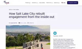 Preview of the Salt Lake City Case Study