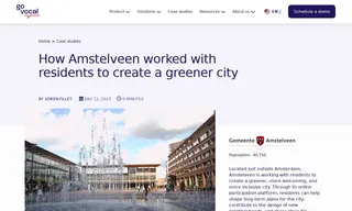 Preview of the City of Amstelveen Case Study
