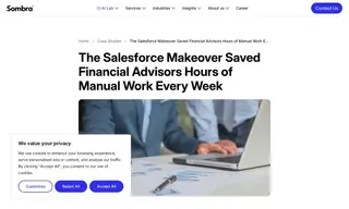 Preview of the Global Financial Services Company Case Study
