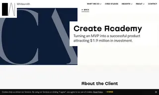 Preview of the Create Academy Case Study