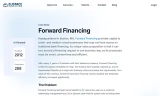 Preview of the Forward Financing Case Study