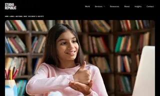 Preview of the National Deaf Children’s Society Case Study