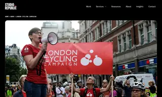 Preview of the London Cycling Campaign Case Study