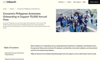 Preview of the Concentrix Case Study