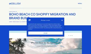 Preview of the Boho Beach Co Case Study