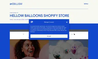 Preview of the Hellow Balloons Case Study