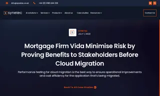 Preview of the Vida Homeloans Case Study