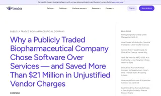 Preview of the Publicly Traded Biopharmaceutical Company Case Study