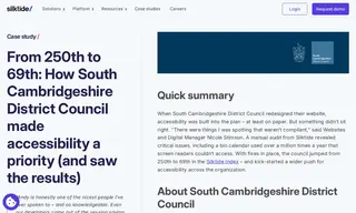 Preview of the South Cambridgeshire District Council Case Study