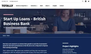Preview of the Start Up Loans Case Study
