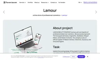 Preview of the Lamour Beauty Company Case Study