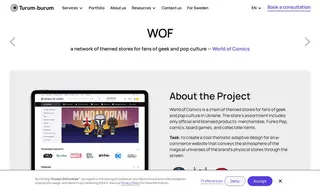 Preview of the World of Comics Case Study