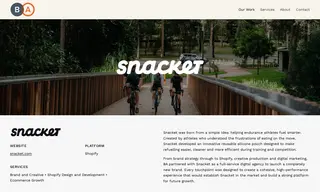 Preview of the Snacket Case Study