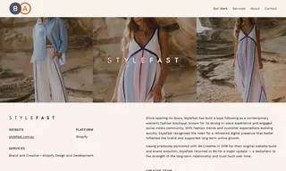 Preview of the StyleFast Case Study