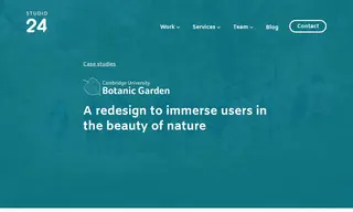 Preview of the Cambridge University Botanic Garden (CUBG) Case Study