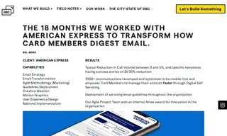 Preview of the American Express Case Study