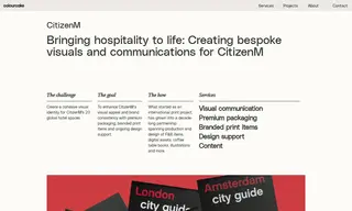 Preview of the CitizenM Case Study