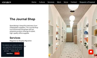 Preview of the The Journal Shop Case Study