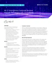 Preview of the NG-IT Case Study