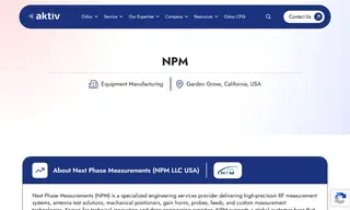 Preview of the Next Phase Measurements (npm) Case Study