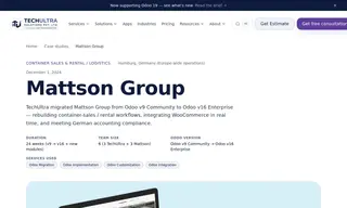 Preview of the Mattson Group Case Study
